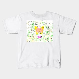 Halloween butterfly in love Kids T-Shirt